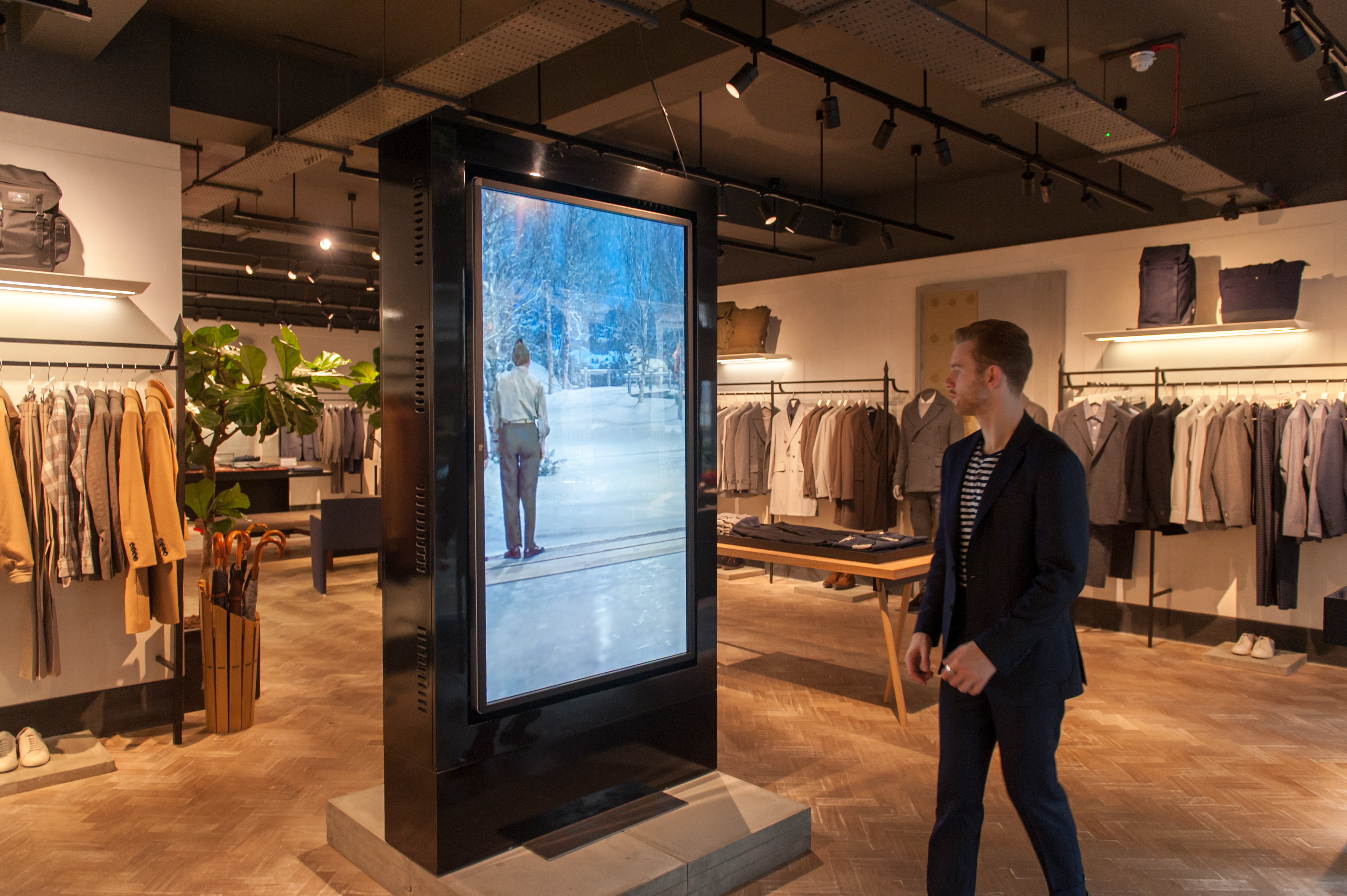 Retailer bridges the digital and physical gap with touch screen deployment in stores – with instant sales growth