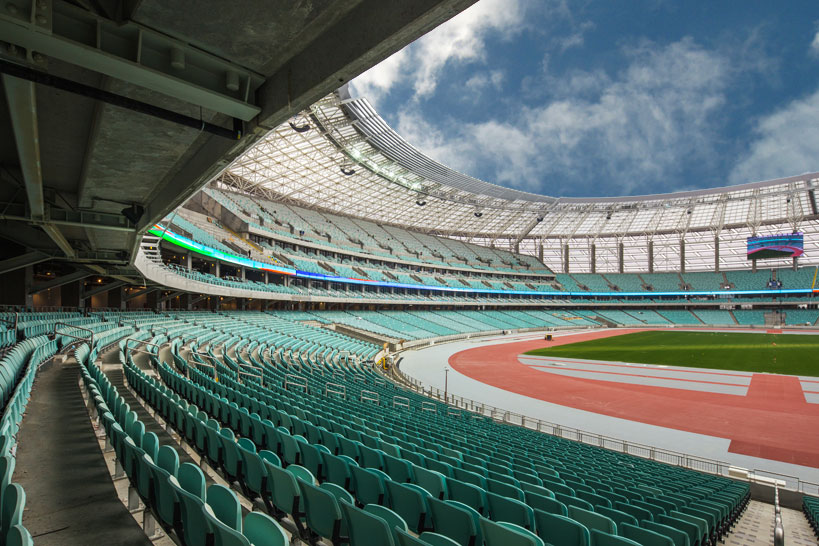 Stadium baku olympic Azerbaijain National