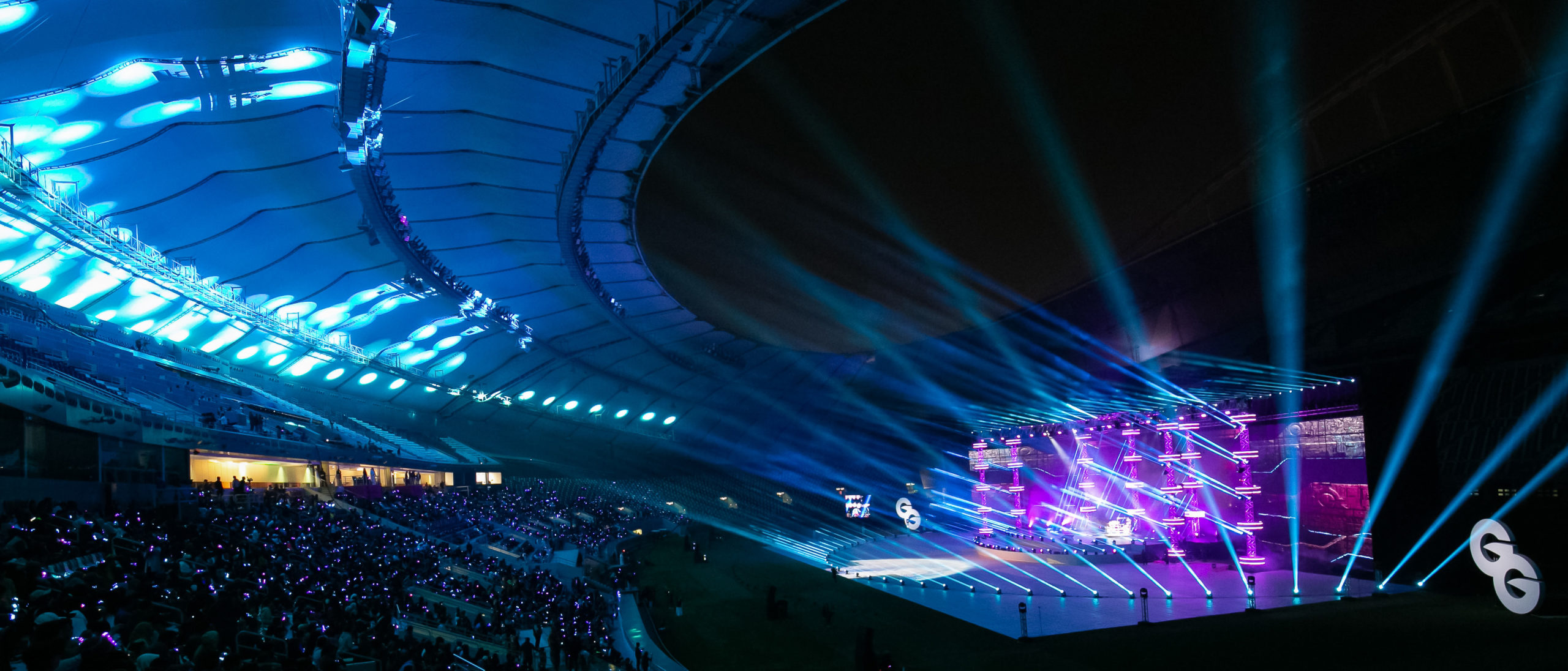 Painting with Light creates dazzling light show for the esports WEGA