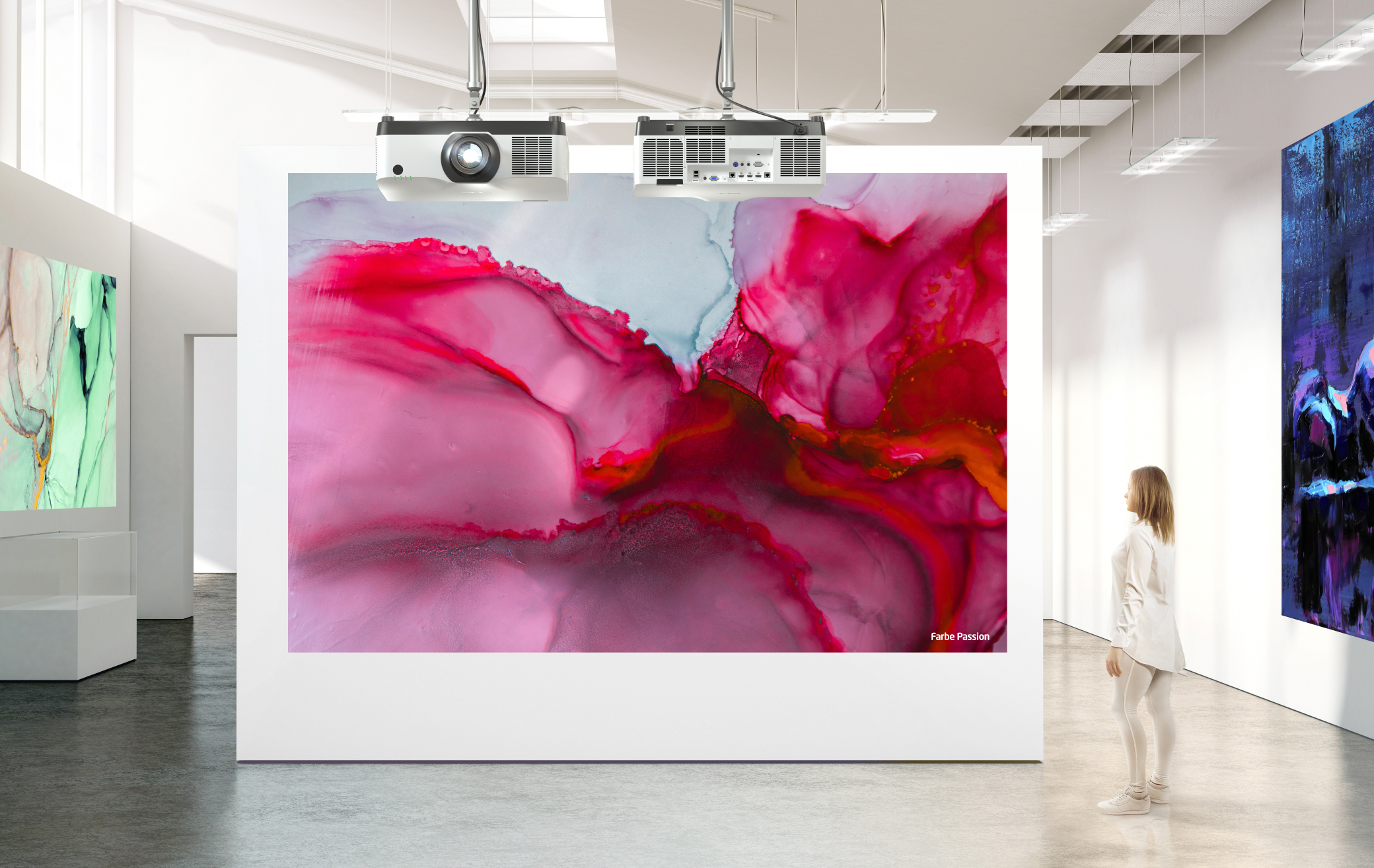 Projectors and the rise of immersive and interactive installations