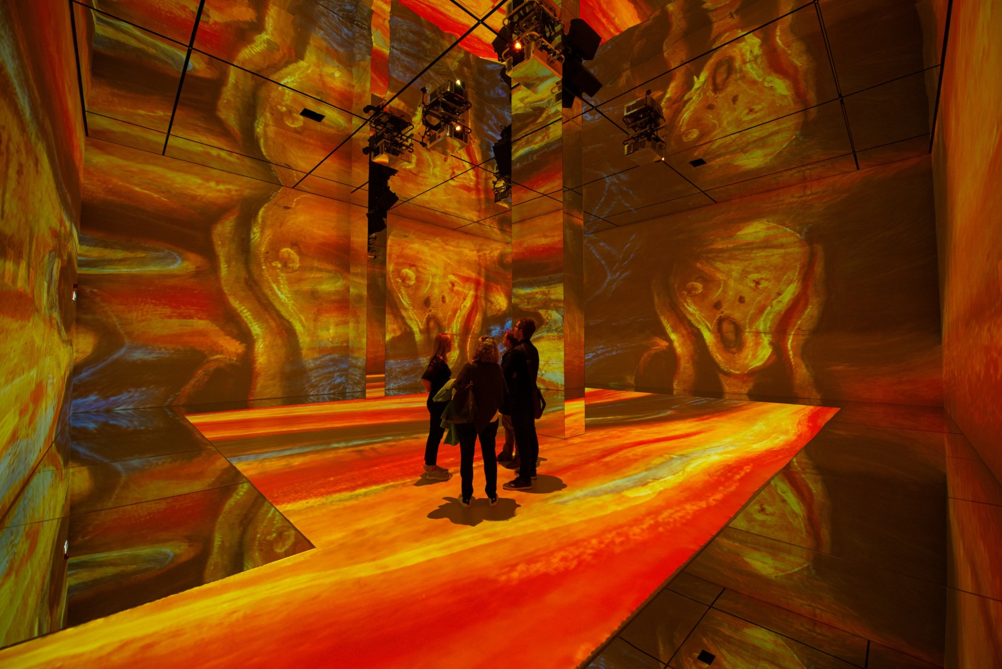 HIVE media players power art at London's Frameless immersive arts