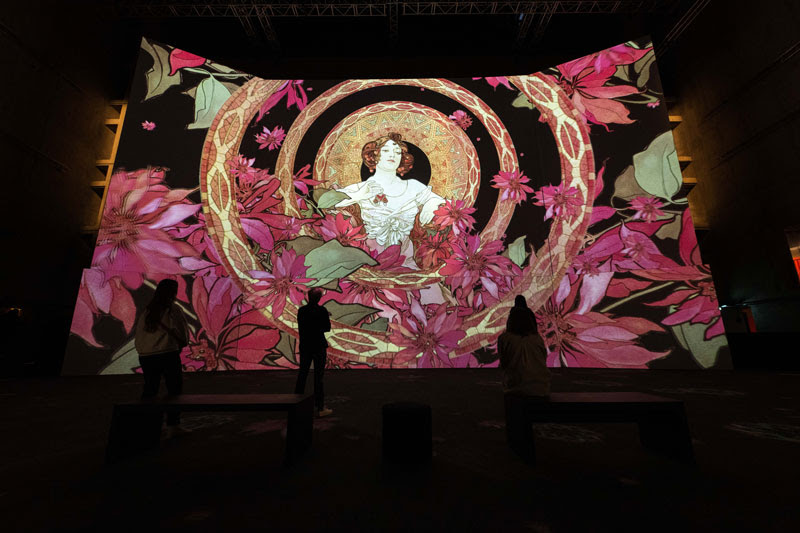 Digital Projection masters the art of immersion at Mucha exhibition