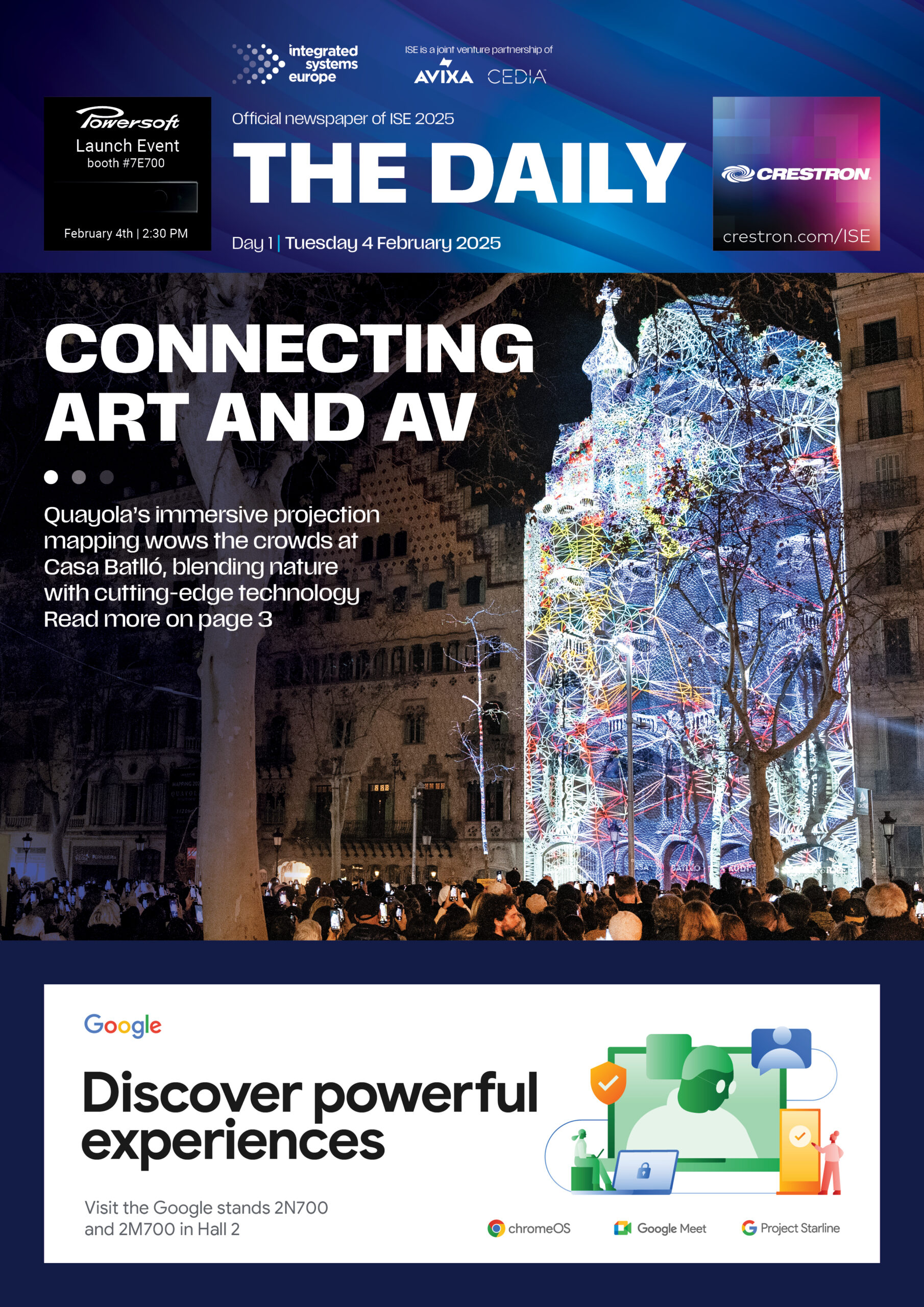 Read the ISE 2025 Daily Day 1 Edition - Installation