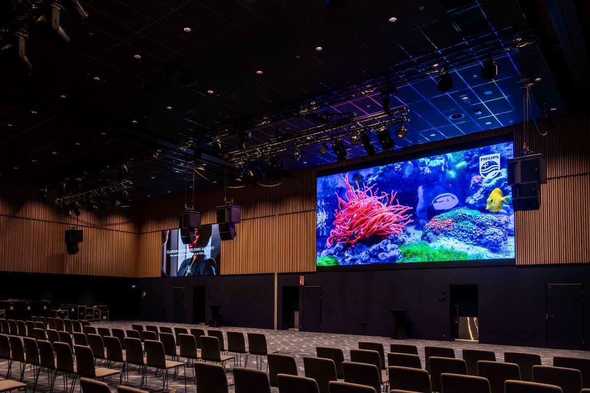 PPDS provides 778 TVs, signage and LED walls for luxury Helsinki hotel