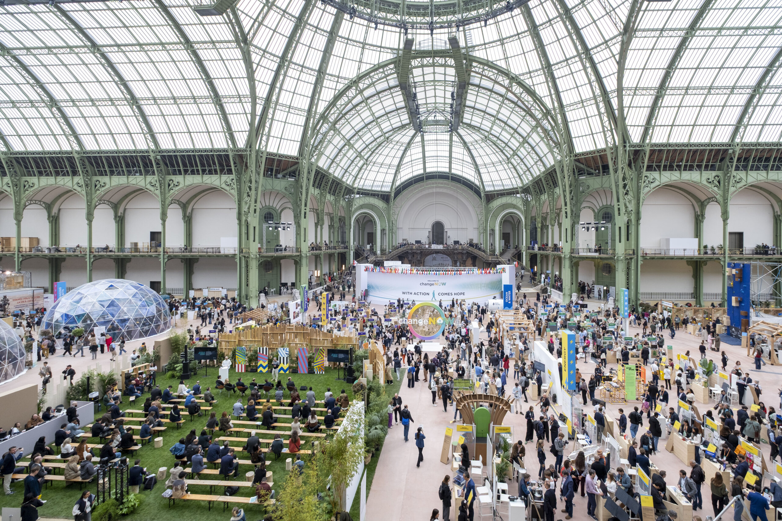 L-Acoustics powers 20 zones at changeNOW sustainability conference, in Paris