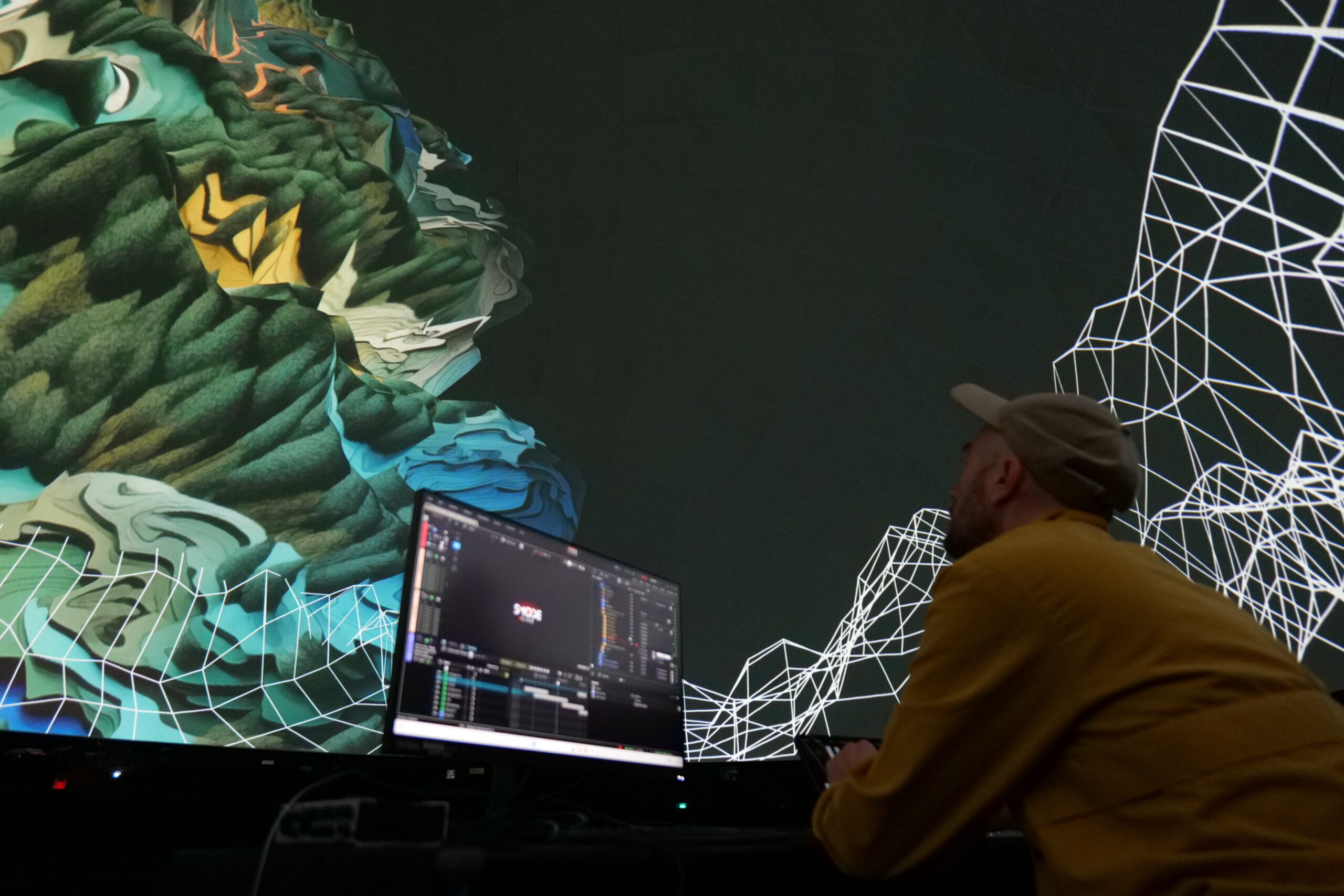 SMODE transforms maths into art for Sensitive Abstraction show