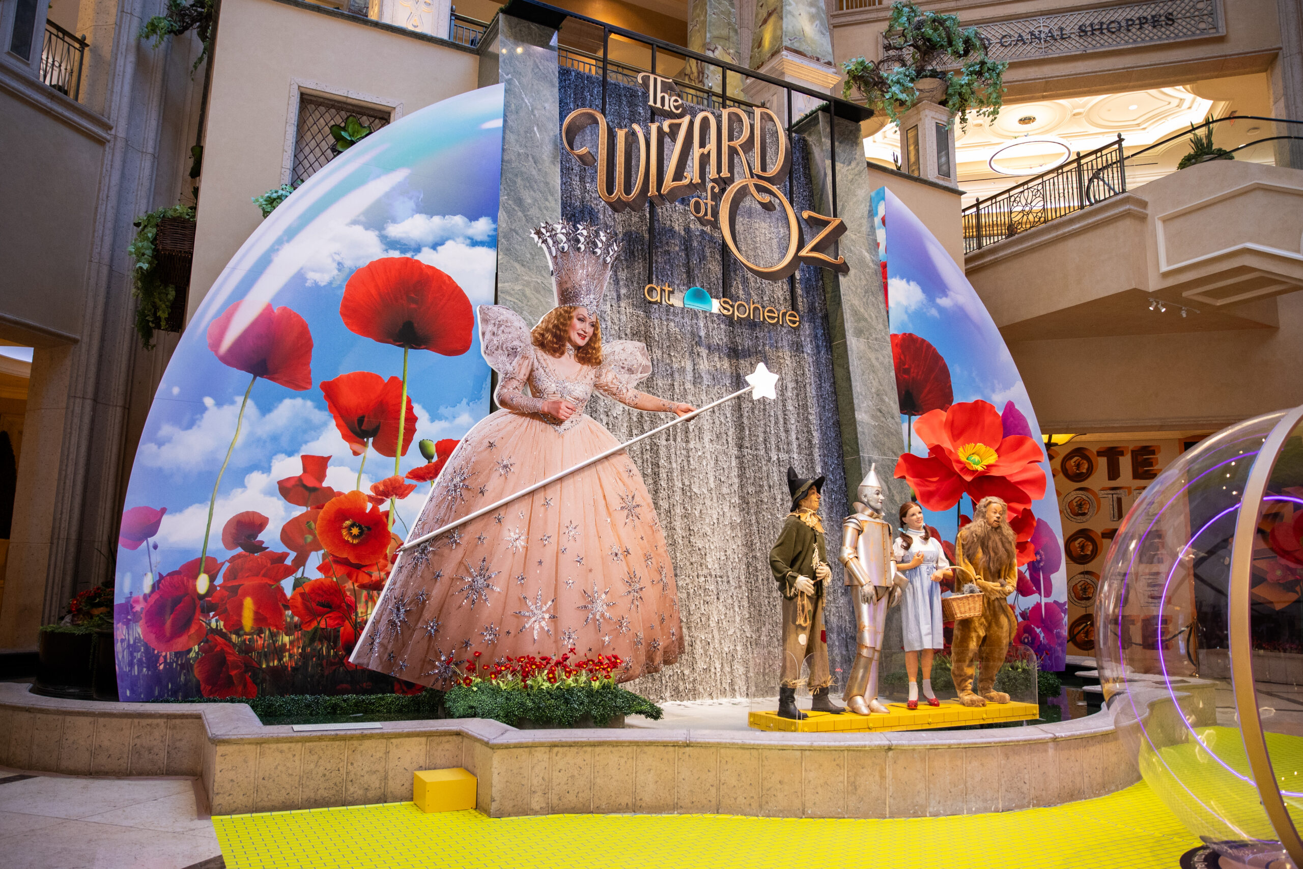 Sphere announces Wizard of Oz activation at Venetian, Las Vegas