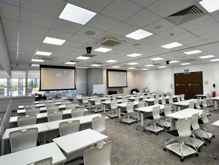 Extron AVoIP drives adaptable classroom setup in Singapore