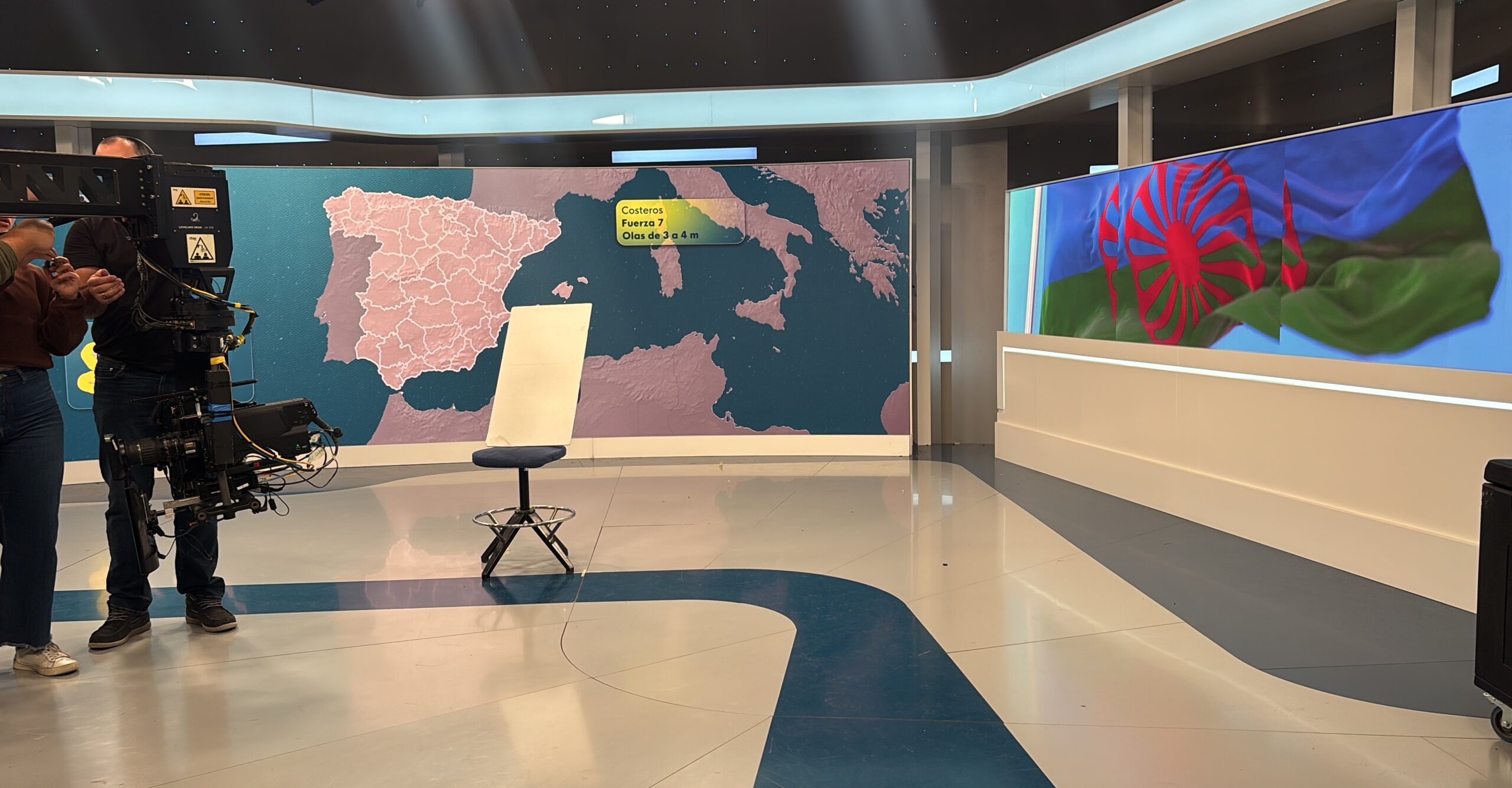Alfalite LED displays installed at Spain’s public broadcaster