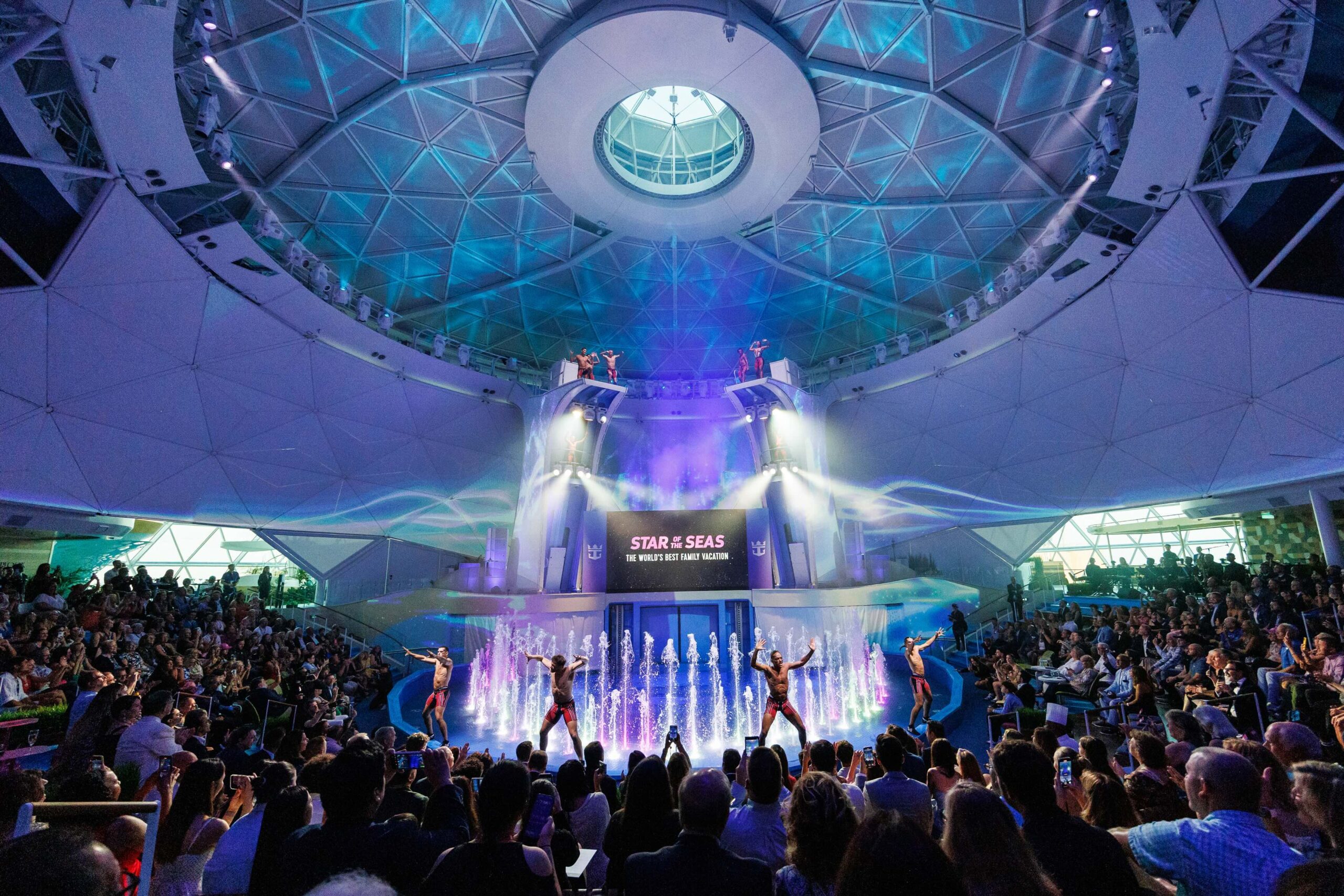 Riedel system unifies broadcast and AV on world’s largest cruise ship