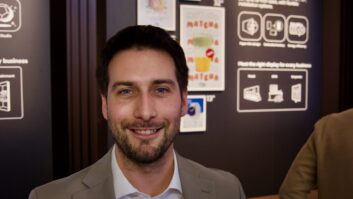 Adam Brooks, Samsung’s head of QSR at ISE 2026