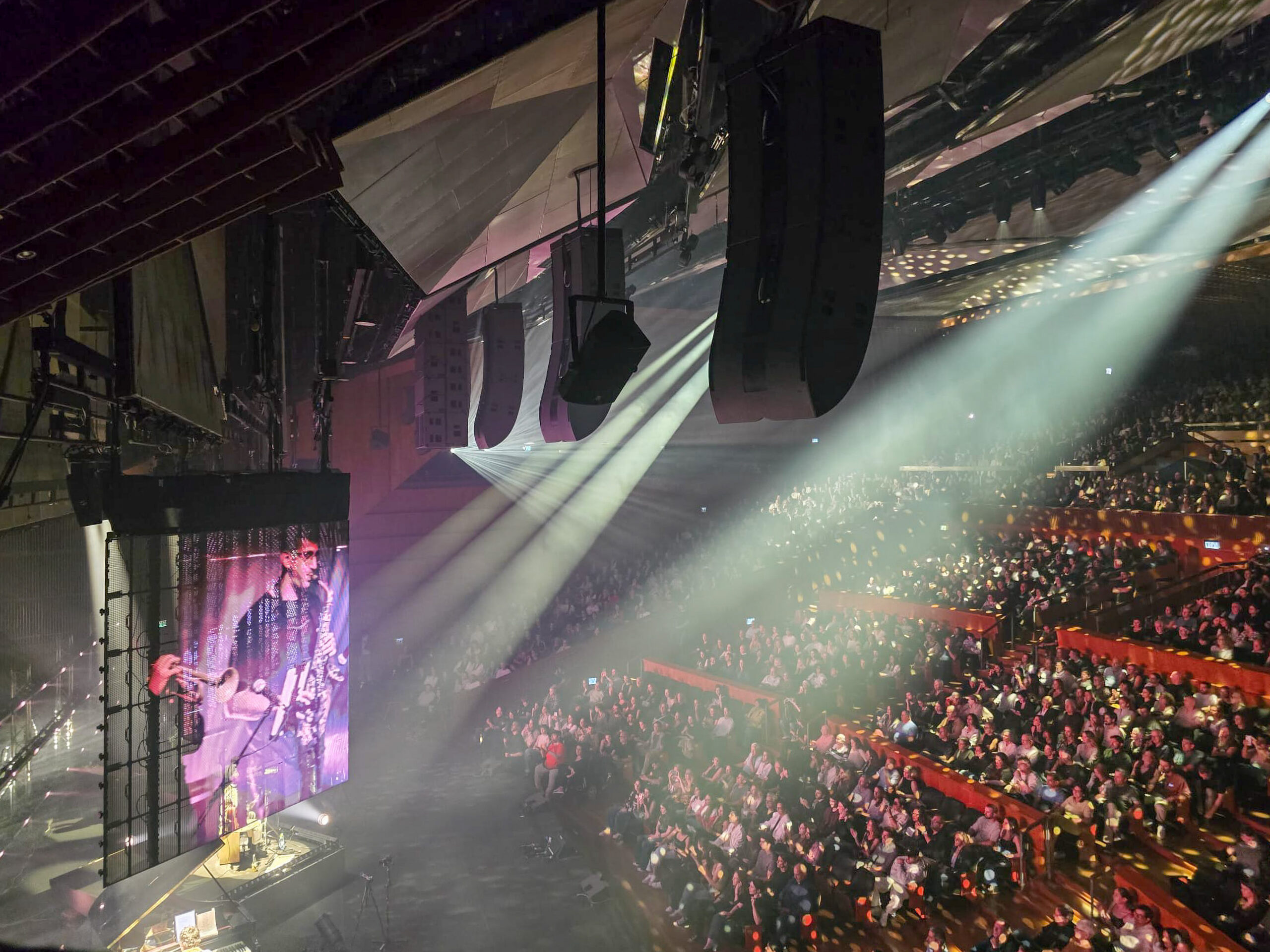 L-Acoustics immersive audio installed in Tel Aviv concert hall