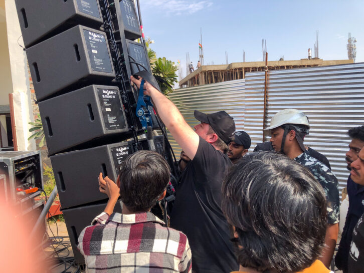 HK Audio makes India debut with COSMO line array system