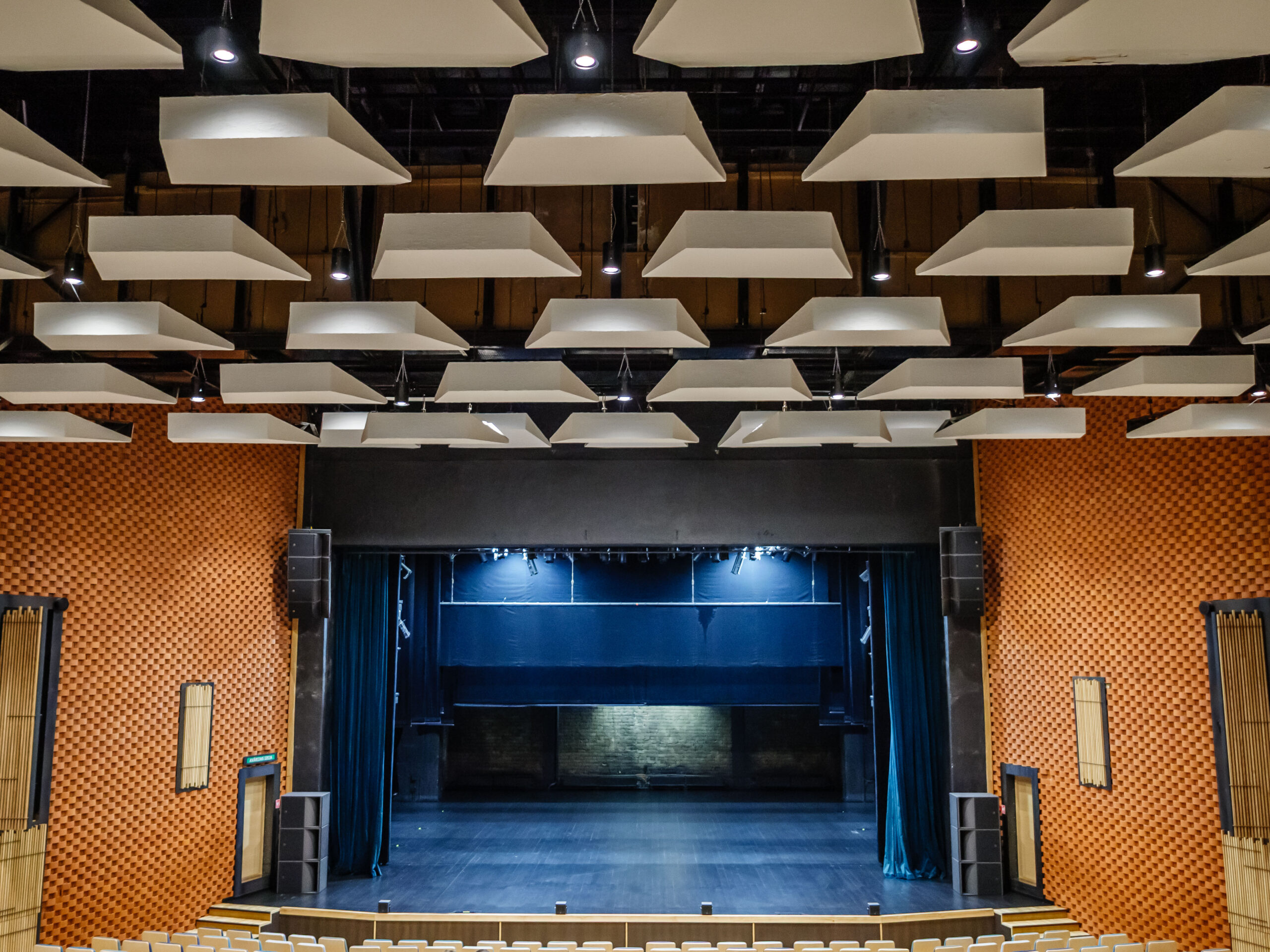 L-Acoustics line arrays installed at Latvian cultural centre