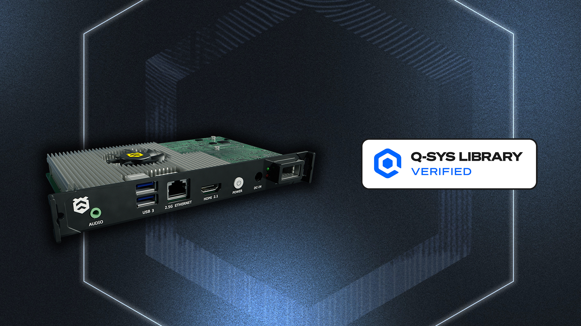 Qsys Mediacast Router HIVE launches Q-SYS verified plugin for Beeblade players - Installation