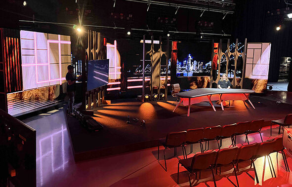 PCB Digital LED screen installed for Australia’s national broadcaster