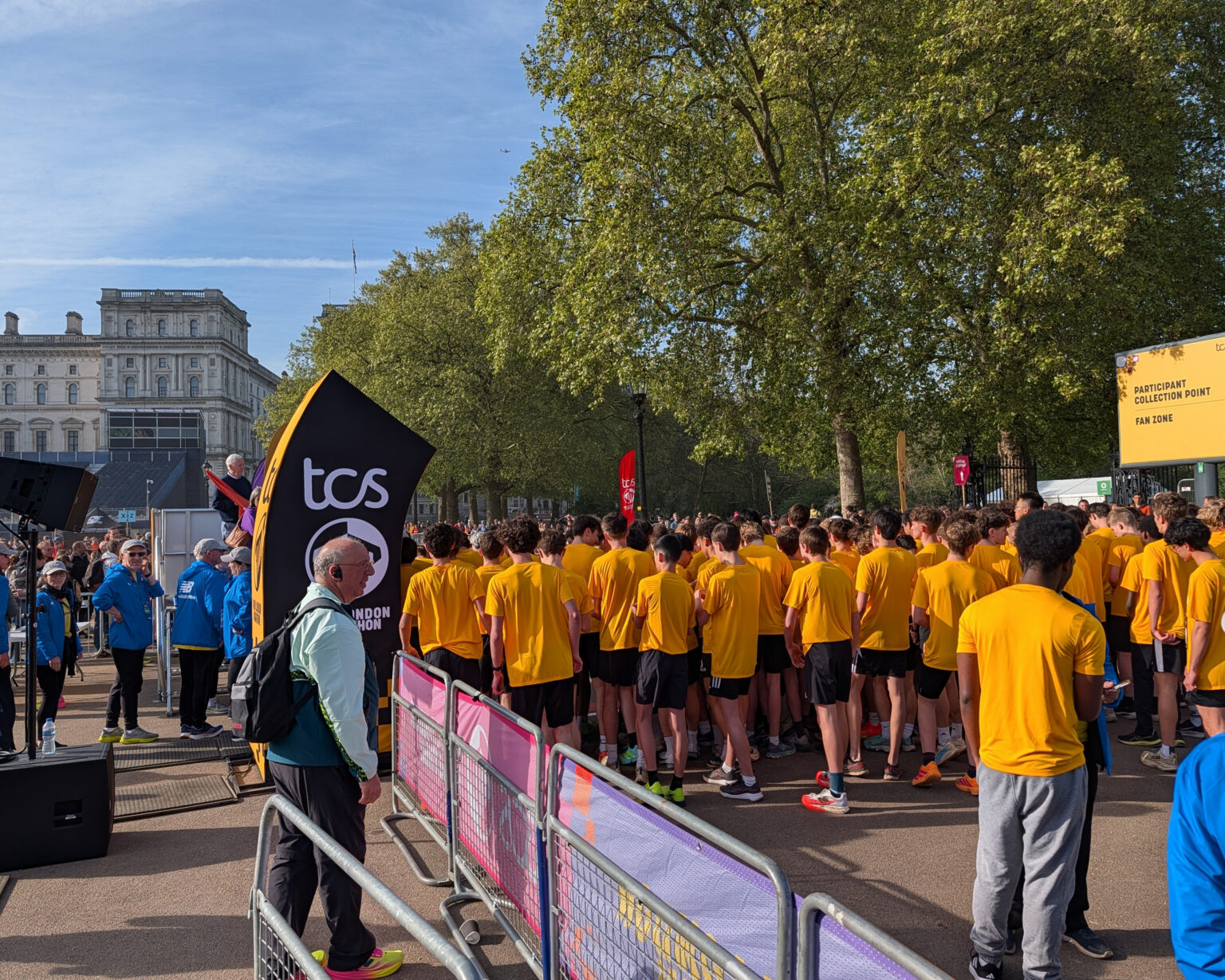 Martin Audio line arrays drive London Marathon - Installation