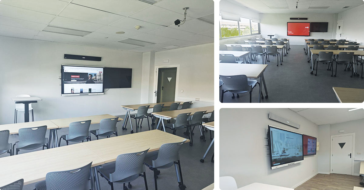 Nureva supplies over 400 audio systems to Spanish university