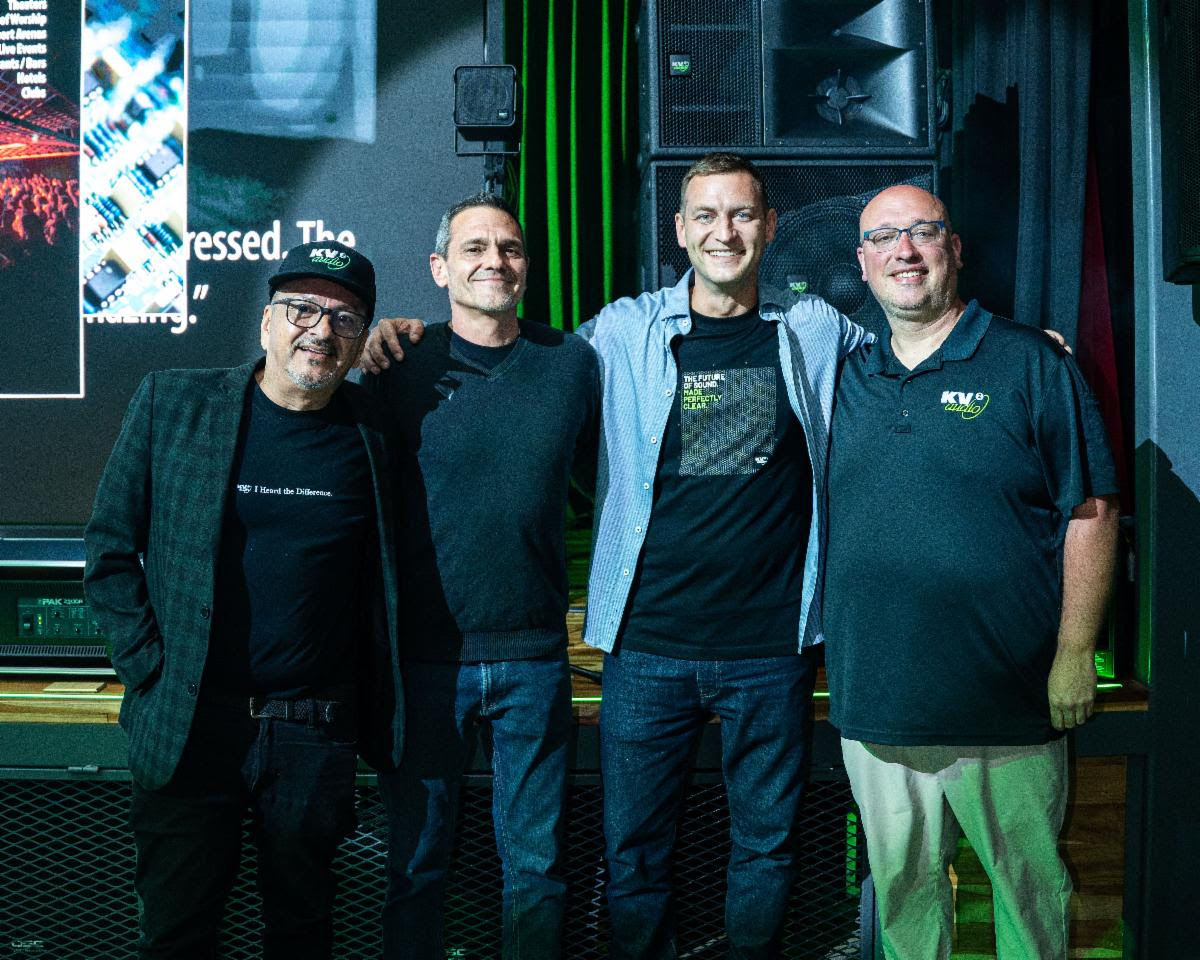 Cubism Production expands KV2 Audio into Central America