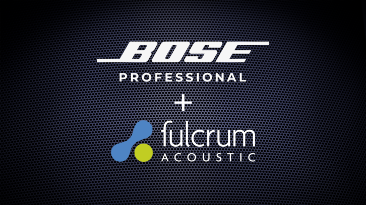 Bose Professional acquires Fulcrum Acoustic