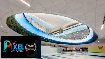 Nanolumens Oculus LED airport installation wins DSF Pixel Award