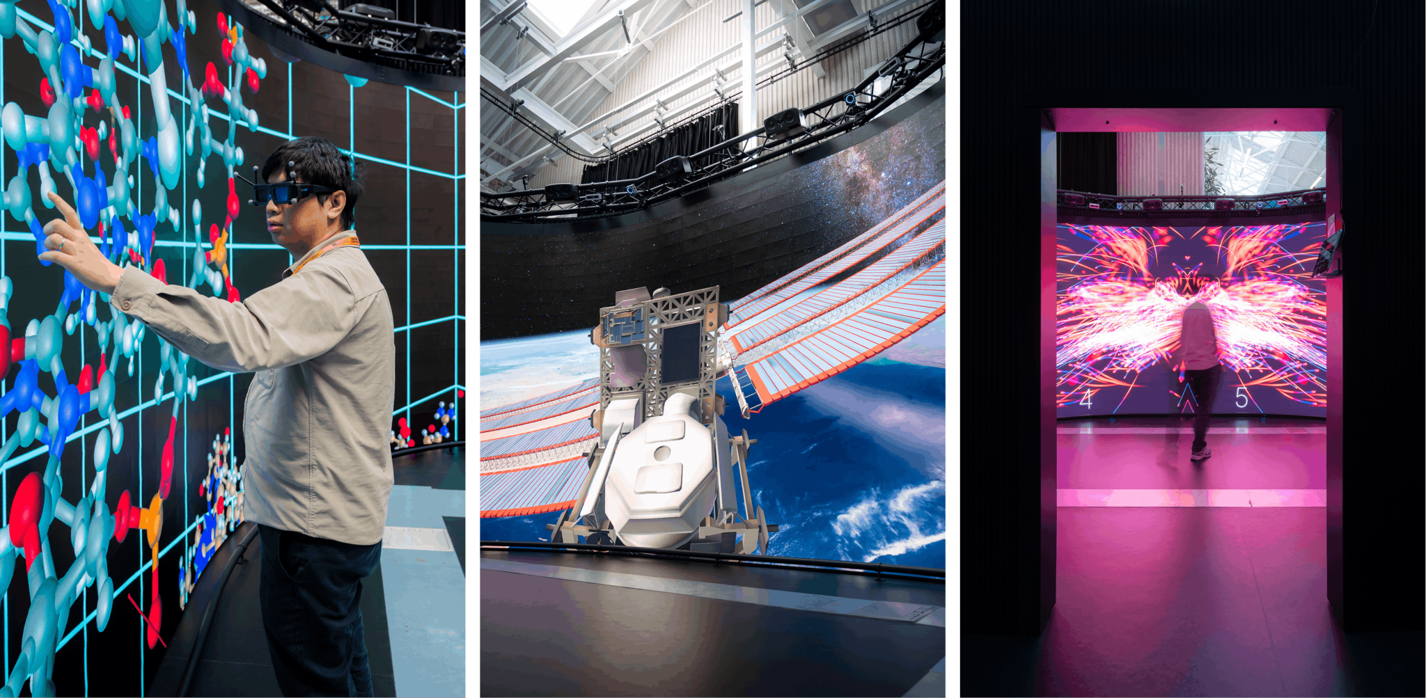 ClearLED display wraps Bristol University's Reality Emulator - Installation