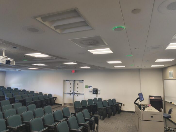 Biamp pilots hands-free voice lift at Georgia college